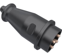 Кабельная вилка Bemis материал качук, IP44, 3P+E, 32A, 380V STRAIGHT PLUG BK6-3504-2011