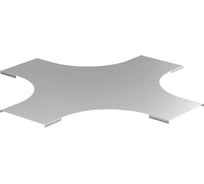 Крышка крестовины лестничной IEK LESTA основание 600мм R300 CKR04D-4-600-10