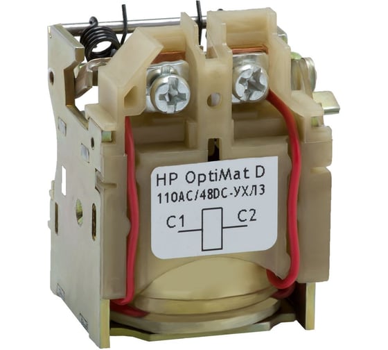 Независимый расцепитель КЭАЗ OptiMat D100, D160, D250, D400, D630-24DC/48AC-ОМ4-РЕГ 255777