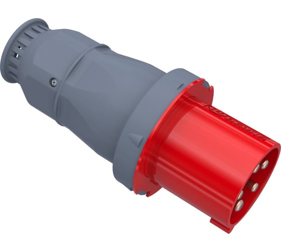 Кабельная вилка Bemis IP 44, CEE Norm 3P+E+N 63A, 380V STRAIGHT PLUG BC1-4505-2011 1