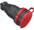 Кабельная розетка с крышкой Bemis каучук, IP44, 3P+E, 32A, 380V CONNECTOR SOCKET BK6-3504-2311 1