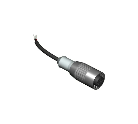 Соединитель кабельный ТЕКО CS S19-2-10 розетка, прямой с кабелем, IP67, кабель 10м, 250 AC/DC NO/NC 00-00022949