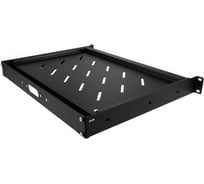 Ящик выдвижной под документы и инструменты с ключом NTSS 19", 360 мм, 3U, черный RAL 9005 NTSS-MSKB-3U-D-BL