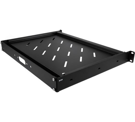 Ящик выдвижной под документы и инструменты с ключом NTSS 19", 360 мм, 3U, черный RAL 9005 NTSS-MSKB-3U-D-BL