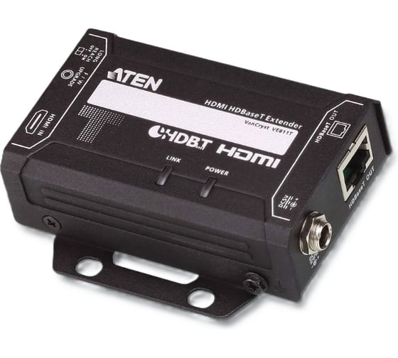 Передатчик ATEN HDMI HDBaseT, 4K 100м / 1080p 150м VE811T-AT-G