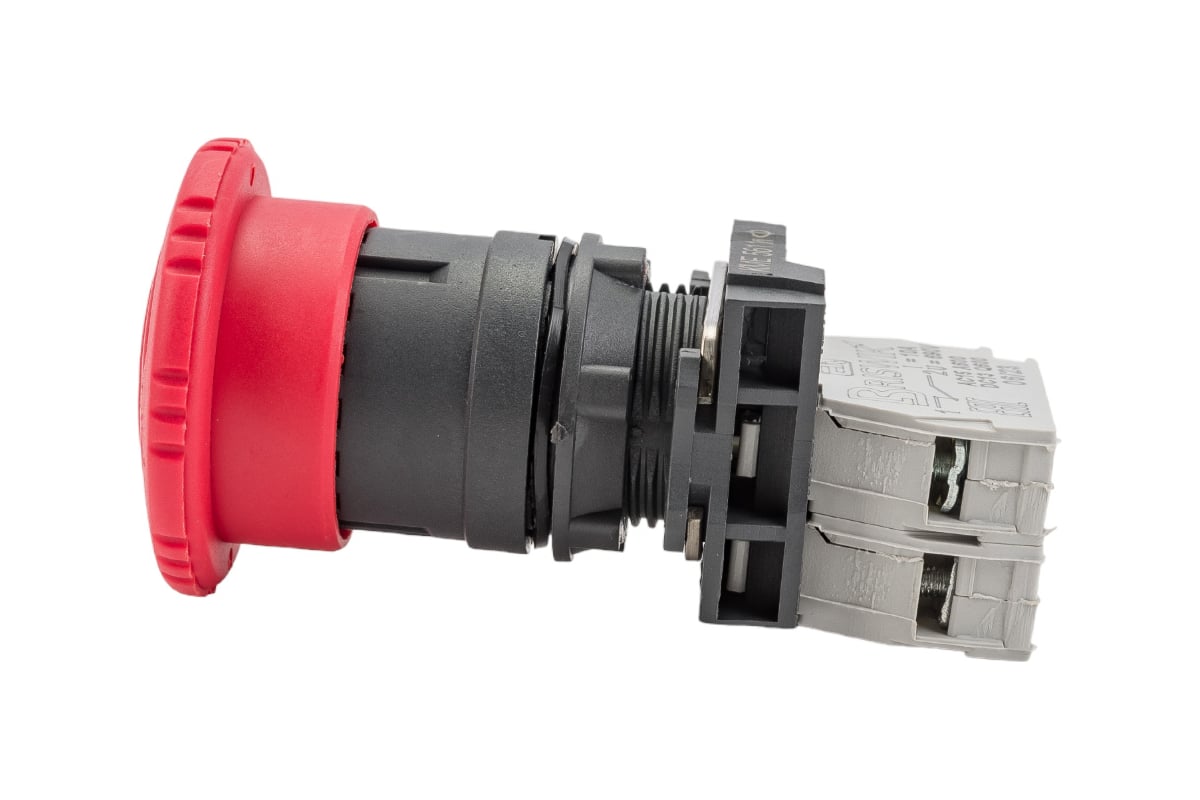 Выключатель Briswik КМЕ 5611м-Ф красный IP65 УХЛ2 10А 1но 1нз aB-PG-5Ai ...