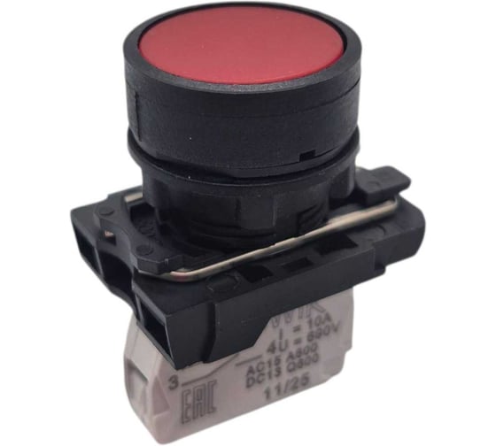 Выключатель Briswik КМЕ 4610м красный IP65 УХЛ2 10А 1но 0нз aB-DB-5Ai-0211 1