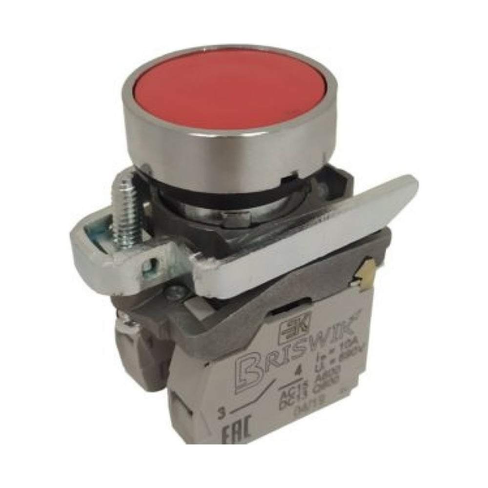 Выключатель Briswik КМЕ 4611м-С красный IP65 УХЛ2 10А 1но 1нз aD-DB-5Ai ...