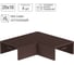 Поворот TDM ELECTRIC на 90 градусов КМП 20x10 бук (4 шт./комплект) SQ0411-0342 2