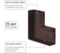 Поворот TDM ELECTRIC на 90 градусов КМП 20x10 бук (4 шт./комплект) SQ0411-0342 4