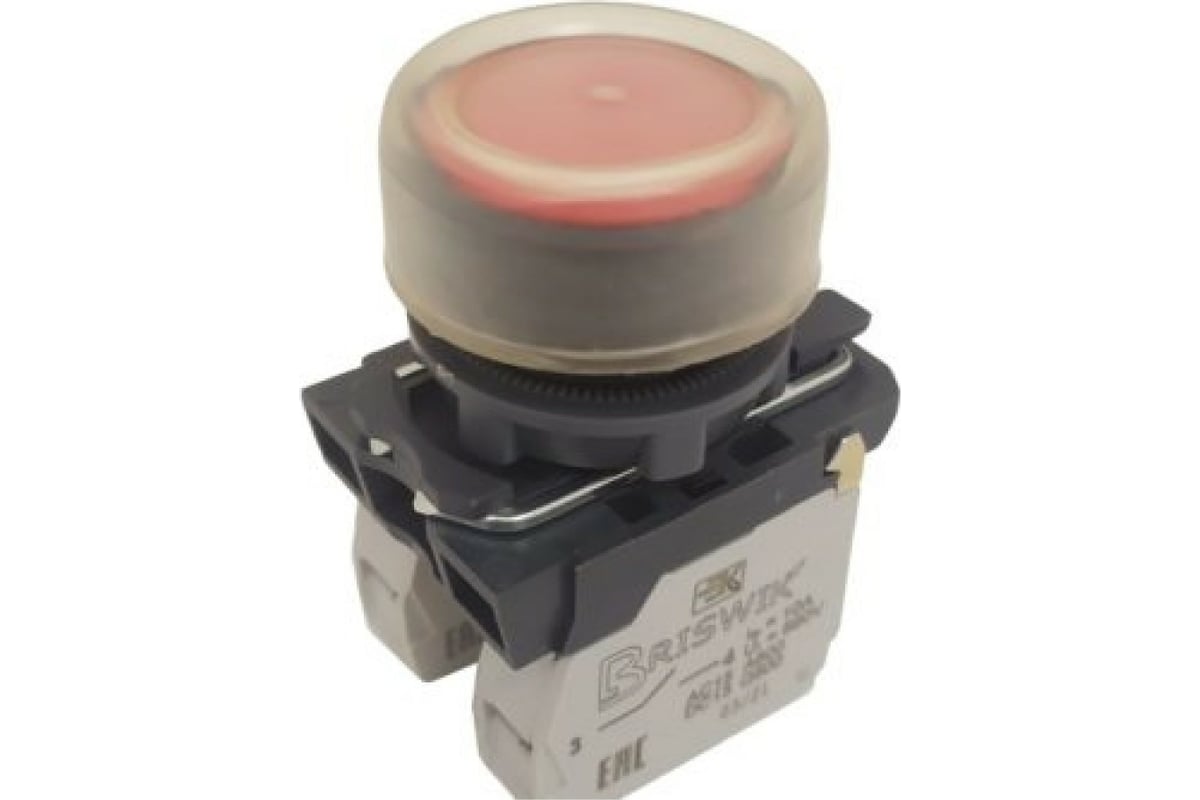 Выключатель Briswik КМЕ 4211м красный IP65 УХЛ2 10А 1но 1нз aB-DB-3Ai ...