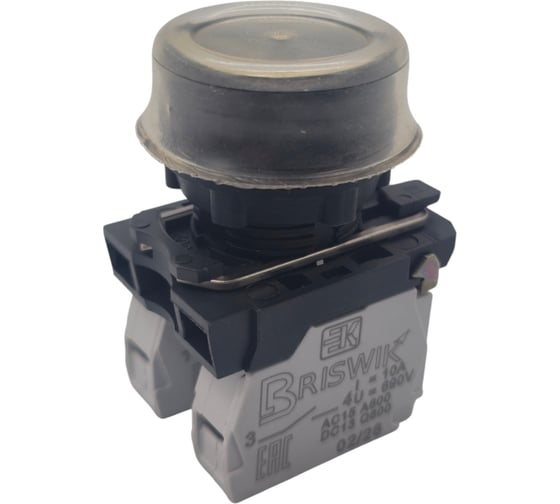 Выключатель Briswik КМЕ 4211м черный IP65 УХЛ2 10А 1но 1нз aB-DB-3Ai-0121