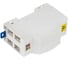 Бокс на DIN-рейку LANMASTER на 4 адаптера SC, белый, LAN-DRF-4SC/BX-WH 2