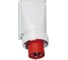 Кабельная вилка ABL для монтажа на поверхность 5Р 125А 400V, IP67, 7 G54.35 1