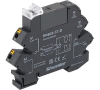 Цоколь Shenler НТК Приборэнерго, push-in, 2CO, 8A(250VAC/30VDC), 230VAC/DC, LED, W=12.95mm SNB08-ST-D