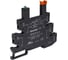 Цоколь Shenler НТК Приборэнерго, 8A(300VAC), черный, (12...24VAC/DC), винтовой зажим, LED, W=6.2mm, на рейку DIN35, для RNC, RM699BV, RSR30, 34.51, 34.81, RSS, HF41F SNC05-E-A 3