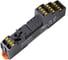 Цоколь Shenler НТК Приборэнерго, 10A(300V), push-in, черный, на рейку DIN35, для RFT2CO, 46.52, G2R-2, KRI2 SRU08-ST 1