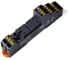 Цоколь Shenler НТК Приборэнерго, 10A(300V), push-in, черный, на рейку DIN35, для RFT2CO, 46.52, G2R-2, KRI2 SRU08-ST 2