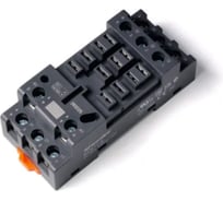 Цоколь Shenler НТК Приборэнерго, 25A(500V), винтовой зажим, черный, на рейку DIN35, для REH, RPW, RM, 62.31, 62.32, 62.33 SEB11-E
