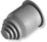 Концевая заглушка Weyer WQE-AD15.8G-k10 фитинг пластиковый, ТРЕ, цвет серый, гофра диам. 15,8 мм, IP66, -40C-+120C, комплект-10 шт. WE2700300-10 1