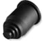 Концевая заглушка Weyer WQE-AD15.8B-k100 фитинг пластиковый, ТРЕ, цвет черный, гофра диам. 15,8 мм, IP66, -40C-+120C, комплект-100 шт. WE2701400-100 1