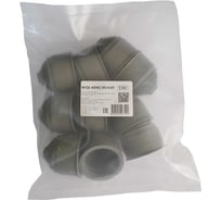 Фитинг пластиковый Weyer WQE-AD42.5G-k10, концевая заглушка, ТРЕ, цвет серый, гофра диаметром 42,5 мм, IP66, -40C-+120C, комплект-10 шт. WE2701000-10