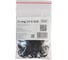 Фитинг пластиковый Weyer O-ring 13х1.5-к50 G кольцо уплотнительное, резина, цвет черный, внутр. G1/4, комплект 50 шт., -40C-+120C WE5002400-50 4