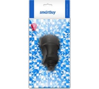 Штепсельное гнездо Smartbuy с заземлением черное ПВХ 16A 250B SBE-16-S03-bz