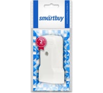 Штепсельное гнездо Smartbuy под плоскую вилку белое 2.5А 250В 50 шт SBE-2.5-S06-w