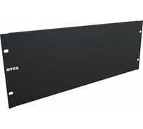 Панель 4U заглушка NTSS крепление 19 4U, черный RAL 9005 NTSS-FUB-4U-BL