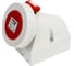 Розетка настенная Bals 16A 5п(3P+N+PE) 6ч, 400В, IP67 1143 3