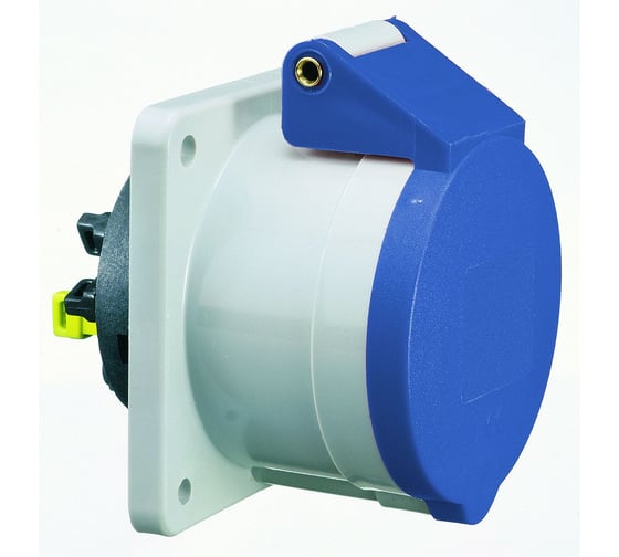 Розетка встраиваемая Bals 16A 3п(2P+PE) 6ч, 230В, IP44 75x75 Quick-Connect 13686
