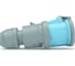 Розетка кабельная Bals 63A 3п(2P+PE) 6ч, 230В, IP44 3104 2