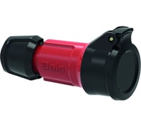 Розетка кабельная Bals Schuko 16A 3п(2P+PE) 250В, IP54 красный MULTI-GRIP 7489