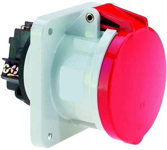 Розетка встраиваемая Bals 63A 5п(3P+N+PE) 6ч, 400В, IP44 136