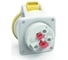 Розетка встраиваемая Bals 16A 3п(2P+PE) 4ч, 110В, IP54 Quick-Connect 136561 2