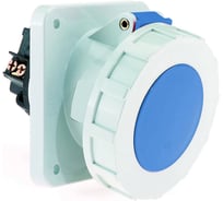 Розетка встраиваемая наклонная Bals 63А 3п(1P+N+PE) 6ч, 230В, IP67 фланец 100х92 12569