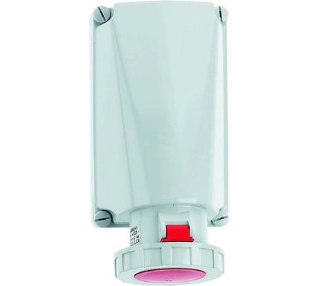 Розетка настенная Bals 125A 5п(3P+N+PE) 6ч, 400В, IP67 11447