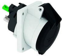 Розетка встраиваемая наклонная Bals 32А 4п(3P+РE) 6ч,400В, IP44 100х92 1233*