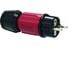 Вилка Bals Schuko 16A 3п(2P+E) 250В, IP44 красный MULTI-GRIP 7373 1