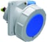 Розетка встраиваемая наклонная Bals 16А 3п(2P+PE) 6ч, 230В, IP67 85х85 Quick-Connect 12813 1
