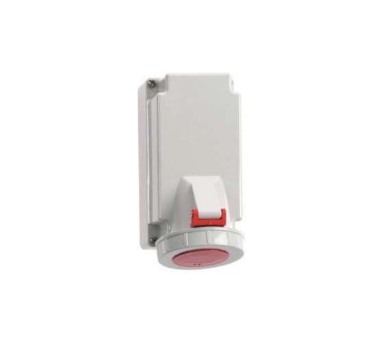 Розетка настенная Bals 16А 7п(6Р+Е) 6ч, 400В, IP67 11542