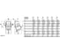 Розетка настенная Bals 32А 4п(3Р+Е) 6ч, 400В, IP44 92x94 Quick-Connect 11922 2