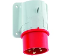 Вилка настенная Bals 16A, 5p(3р+N+PЕ) , 6h, 400V, IP44, 2612