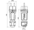 Вилка Bals Schuko16A 3п(2P+E) 250В, IP54 черный MULTI-GRIP 7372-1 4