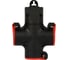 Колодка ЭРА KB-3e-R-IP44 с заземлением 3 розетки 16A IP44 красная Б0072714 3