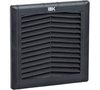 Фильтр с решеткой для вентилятора IEK ВФИ 65-105 м3/час, черный YVR10D-EF-065-55-K02