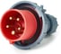 Вилка кабельная HLT 0152 16А, 3Р+РЕ+N, 380В-415B, IP67, упаковка 10 шт 083-04-09 1