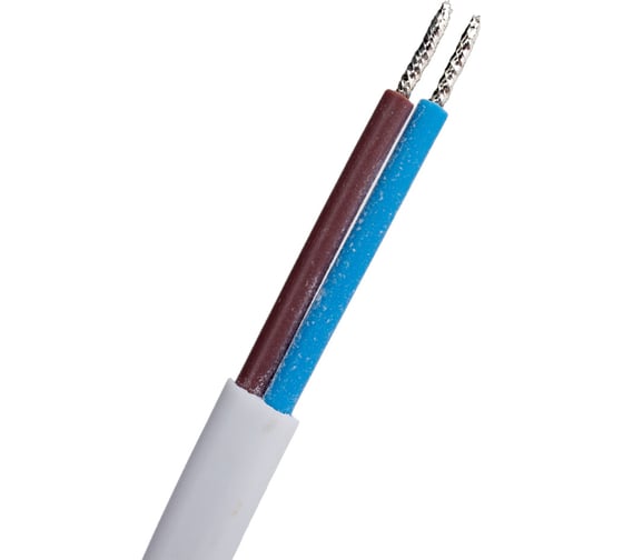 Шнур с плоской вилкой TDM ELECTRIC ШУ02 ШВВП 2x0,75мм2 1,7 м. белый SQ1305-0011