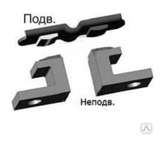 Контакт Контактор-М к ПМА 6 вел. подвижный, шт ПМА6неподвижный
